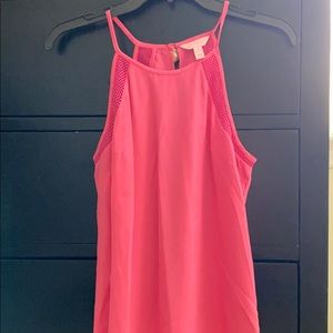 Lilly Pulitzer Jolie Silk tank in Hot Pink